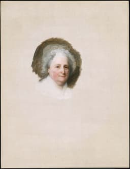 Portrait of Martha Washington